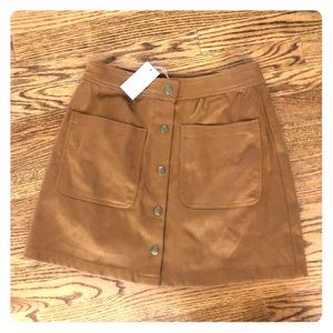 Camel Color Fall Skirt! Size M